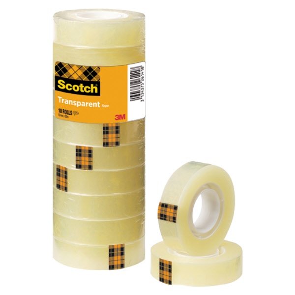 Nastro Adesivo Alta Qualità Scotch 508 - 15mmx 33m - conf. 10 nastri