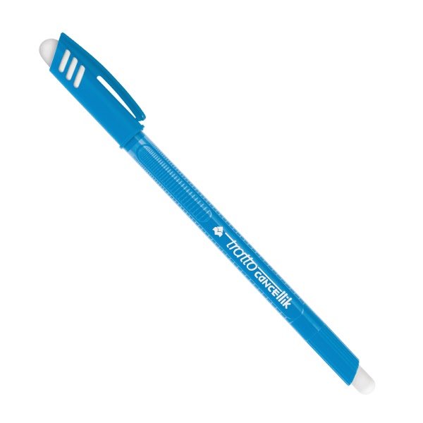 Penna a sfera cancellabile Tratto Cancellik - azzurro - Tratto medio