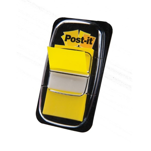 Segnapagina Post-it Index 680 - 25,4x43,2 mm - giallo