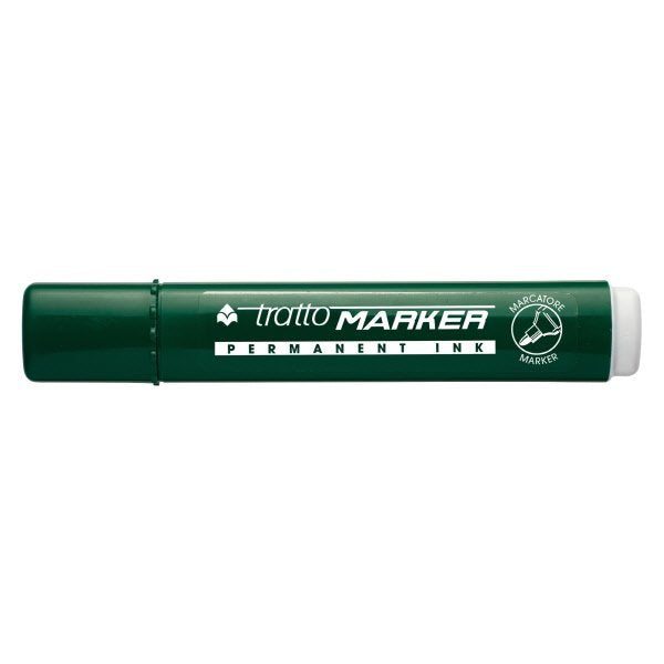 Marcatore permanente Tratto Marker - verde - Punta tonda - Tratto 1,4- 2,8 mm