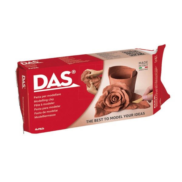 Panetto Das 500 gr. - dai 3 anni - terracotta