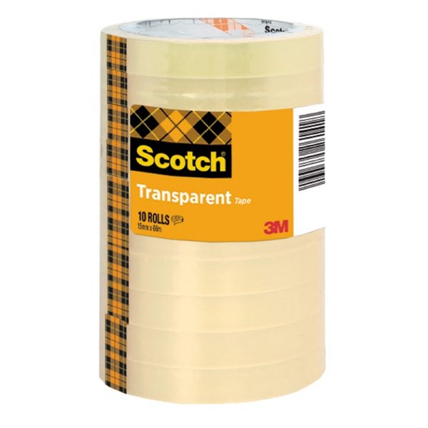 Nastro Adesivo Alta Qualità Scotch 508 - 15mmx 66m - conf. 10 nastri